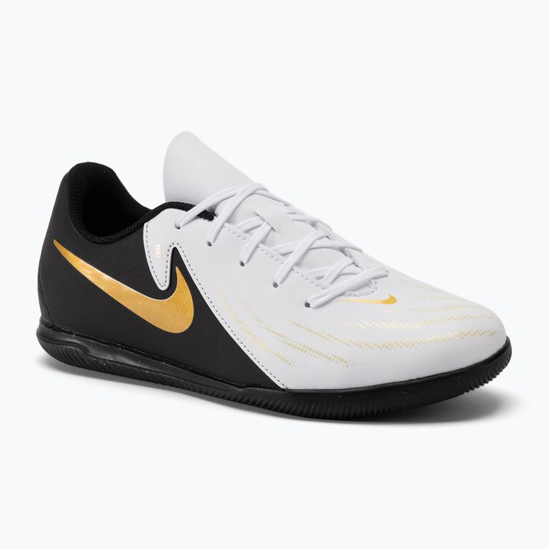 Futbolo batai Nike Phantom GX II Club IC white/metallic gold coin/black