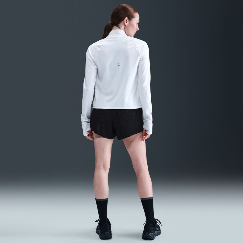 Moteriški bėgimo šortai Nike AeroSwift Dri-Fit ADV Mid-Rise 3" black/white 8