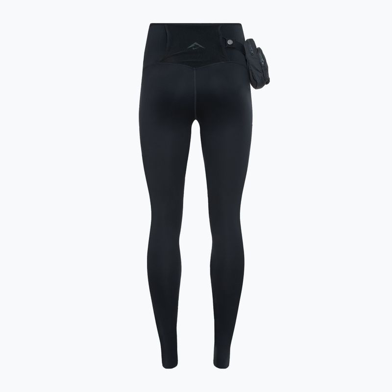 Moteriškos tamprės Nike Trial Go High-Waisted 7/8 black/ dark smoke grey/ dark smoke grey 2