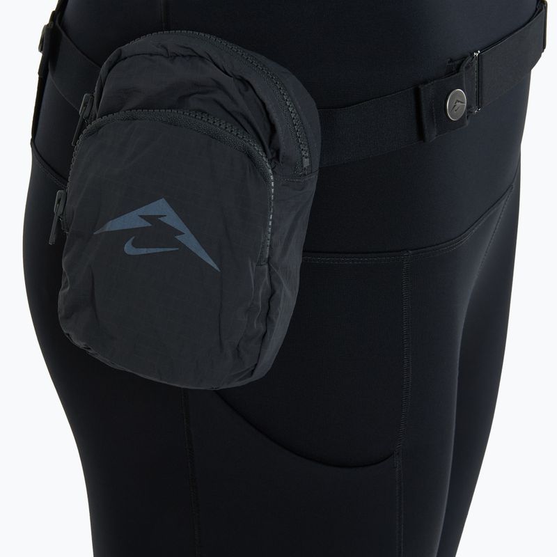Moteriškos tamprės Nike Trial Go High-Waisted 7/8 black/ dark smoke grey/ dark smoke grey 4