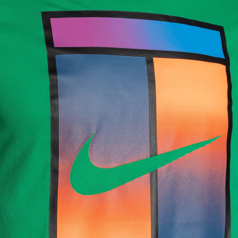 Vyriški teniso marškinėliai Nike Court Dri-Fit Heritage stadium green 3