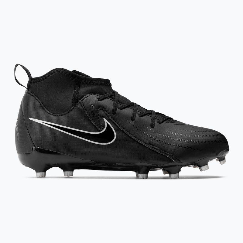 Vaikiški futbolo batai Nike Phantom Luna II Academy FG/MG Junior black / black 2