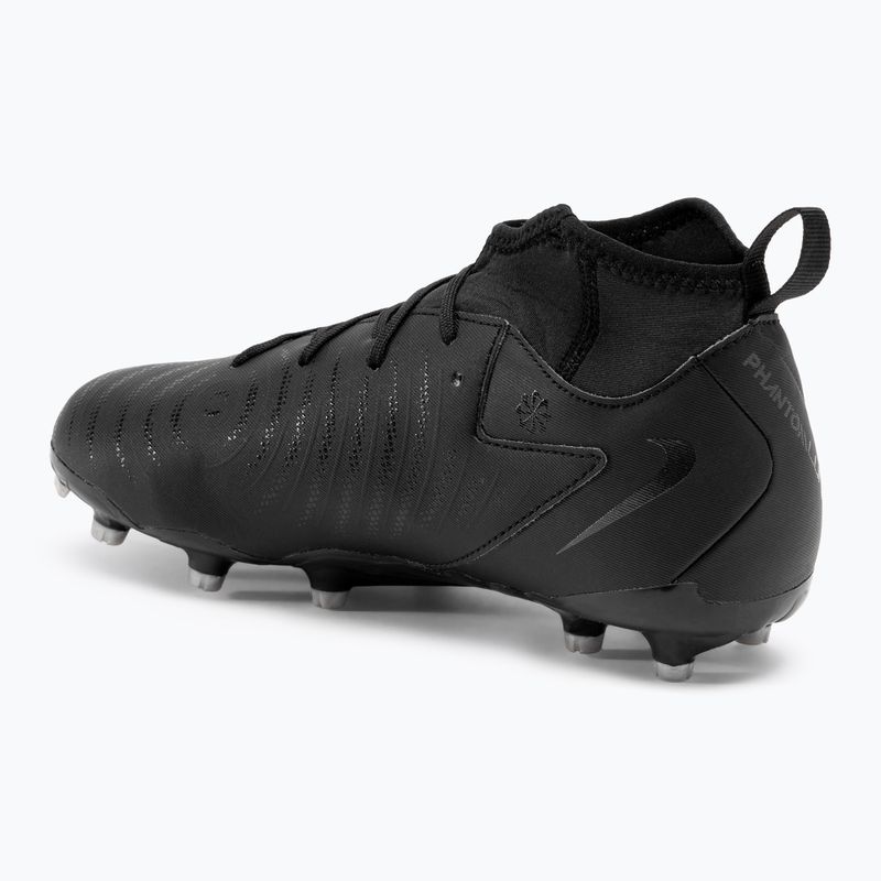 Vaikiški futbolo batai Nike Phantom Luna II Academy FG/MG Junior black / black 3