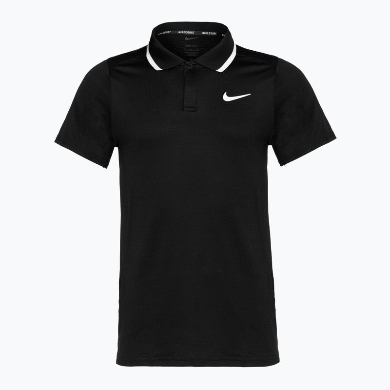 Vyriški teniso polo marškinėliai Nike Court Dri-Fit Advantage black/white