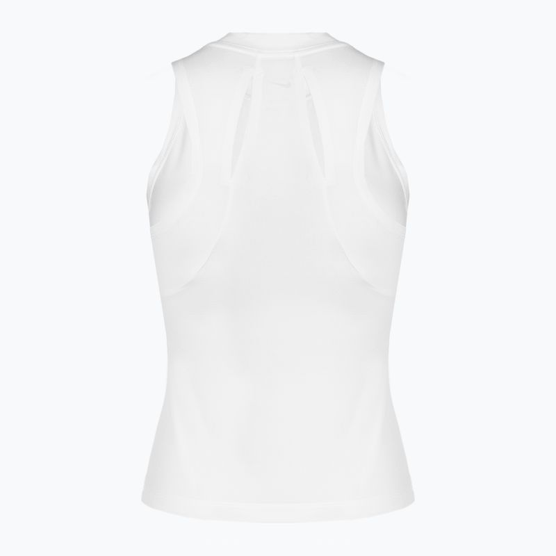 Moteriškas teniso tank topas Nike Court Dri-Fit Advantage Tank white/black 2