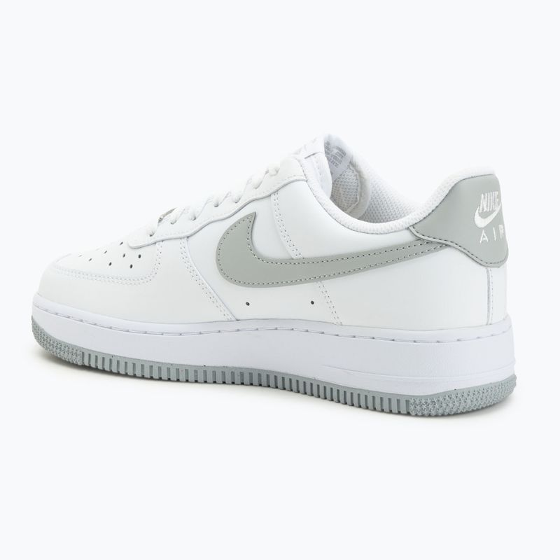 Vyriški batai Nike Air Force 1 '07 white/white/light smoke grey 3