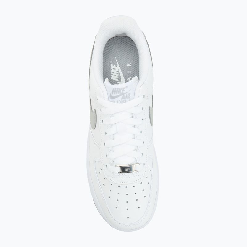 Vyriški batai Nike Air Force 1 '07 white/white/light smoke grey 5