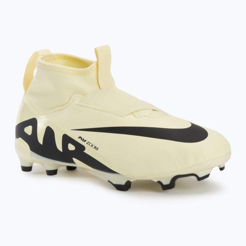 Vaikiški futbolo batai Nike Zoom Mercurial Superfly 9 Academy FG/MG lemonade/black