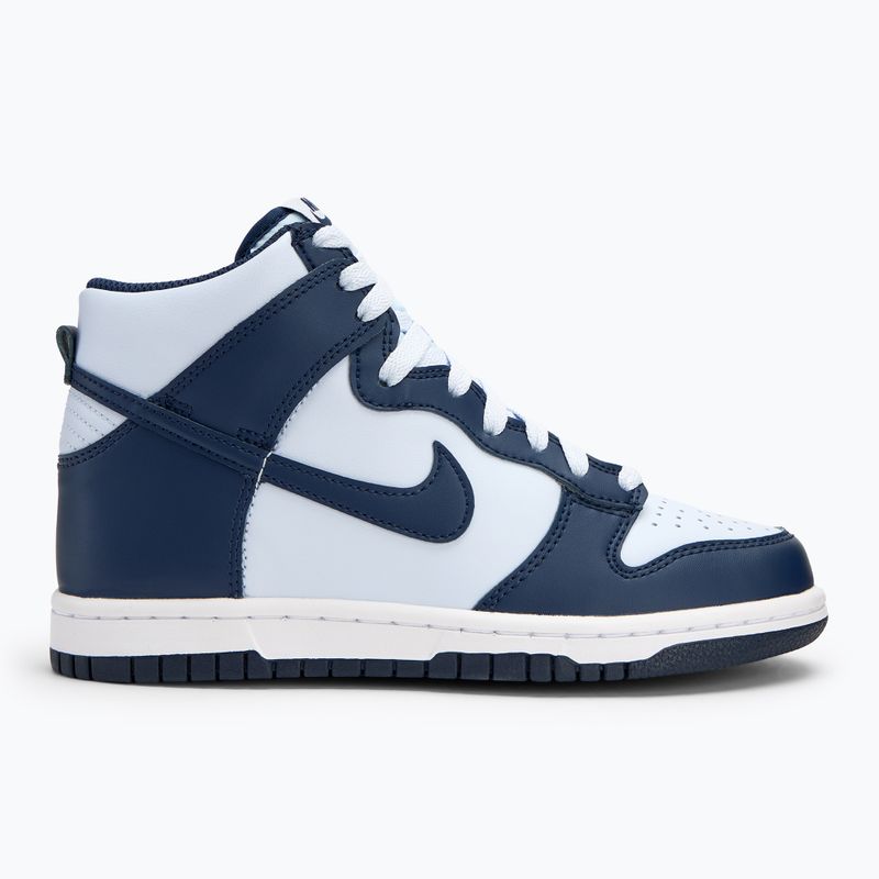 Batai Nike Dunk High football grey/white/midnight navy 2