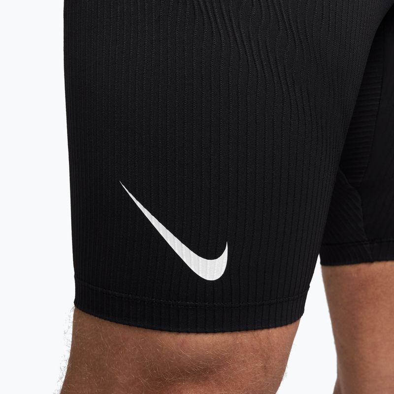 Vyriški bėgimo šortai Nike AeroSwift Dri-Fit ADV 1/2 Tights black/summit white 9