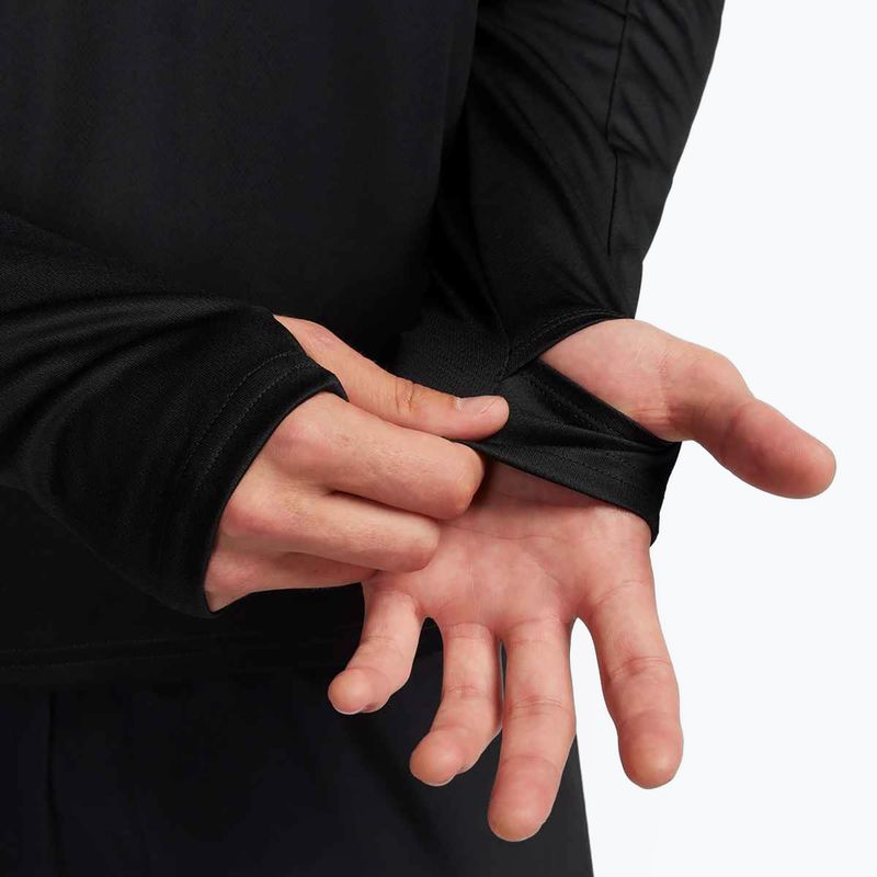 Vyriški bėgimo marškinėliai Nike Pacer Dri-Fit 1/2 Zip juoda 5