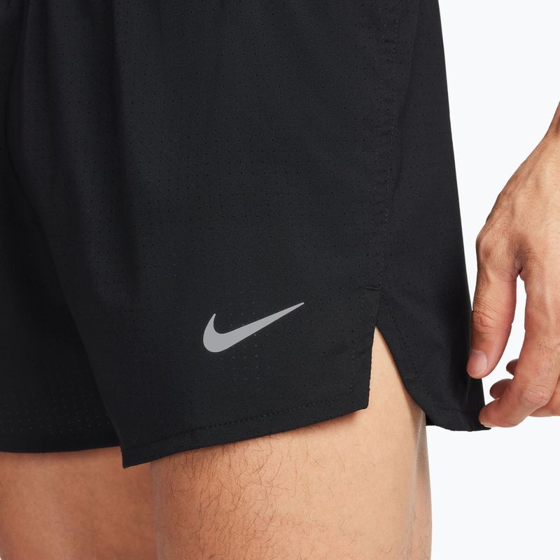 Vyriški bėgimo šortai Nike Fast Dri-Fit Brief Lined 3" black/black 4