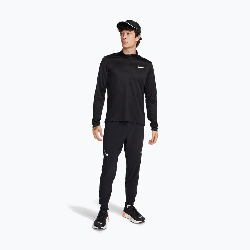 Vyriškos bėgimo kelnės Nike AeroSwift Dri-Fit ADV black/summit white 2
