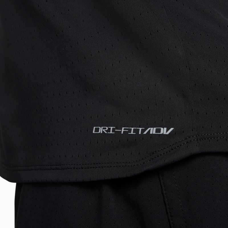 Vyriški bėgimo marškinėliai Nike AeroSwift Dri-Fit ADV Black/Summit White 6