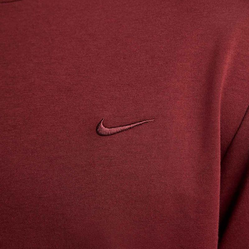 Moteriški marškinėliai ilgomis rankovėmis Nike Primary Dri-Fit Versatile dark team red/dark team red 5