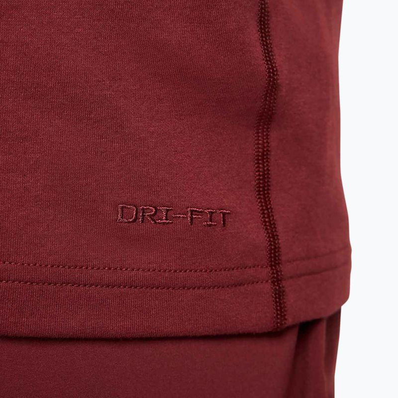 Moteriški marškinėliai ilgomis rankovėmis Nike Primary Dri-Fit Versatile dark team red/dark team red 6