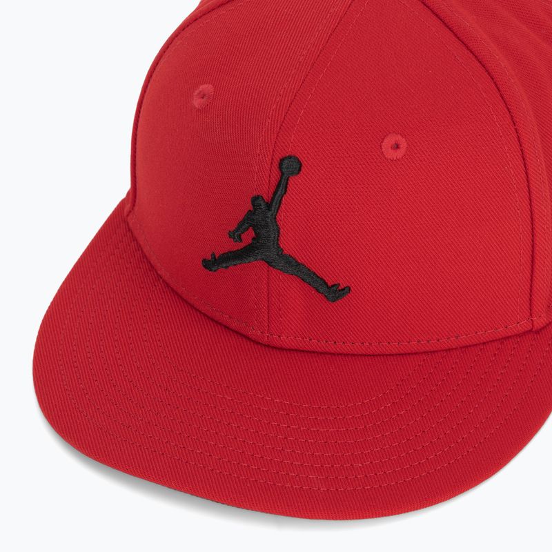 Kepurė su snapeliu Jordan Jumpman Pro gym red/black/black 3