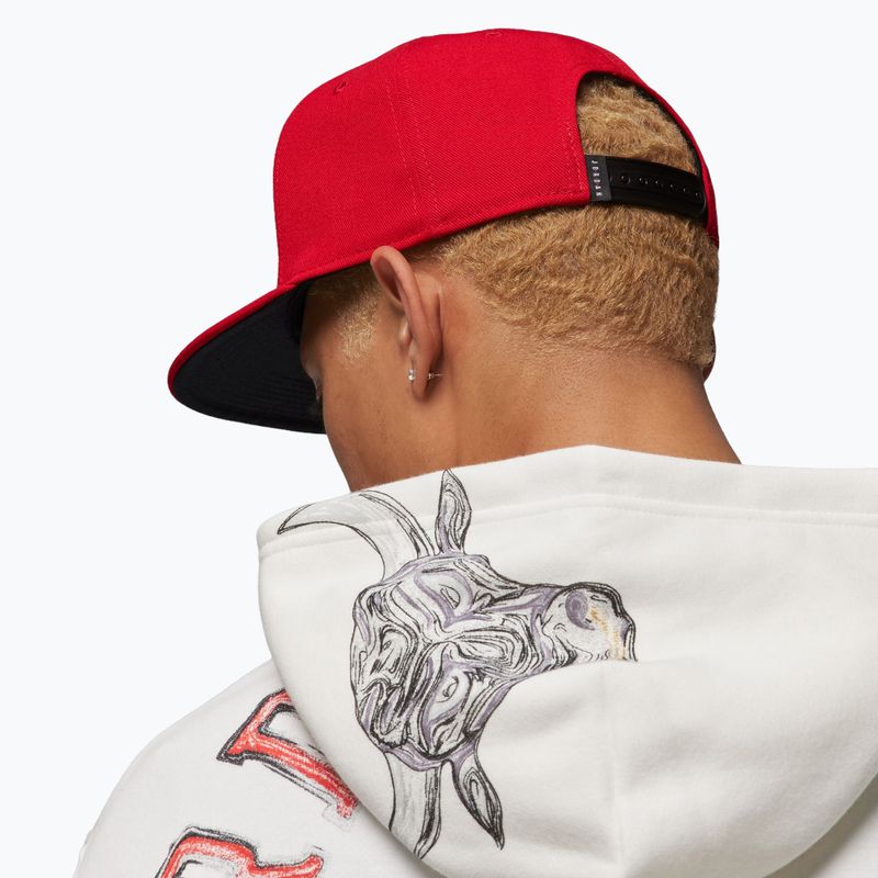 Kepurė su snapeliu Nike Jordan Jumpman Pro gym red/black/black 4