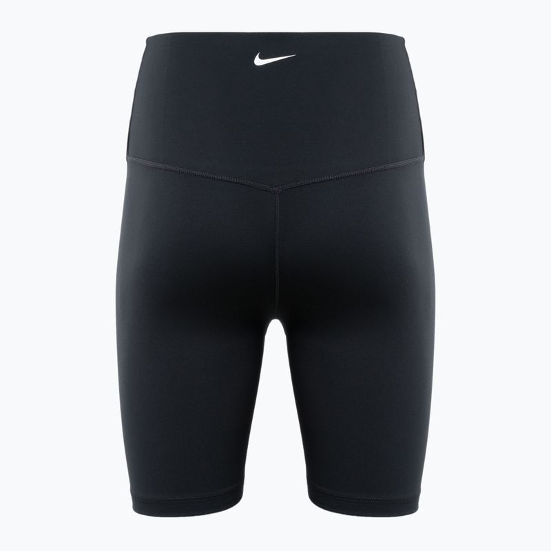 Moteriški šortai Nike One High-Waisted Biker black/sail 2