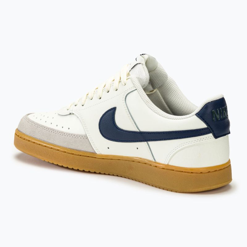 Vyriški batai Nike Court Vision Low sail / gum light brown / light iron ore / midnight navy 3