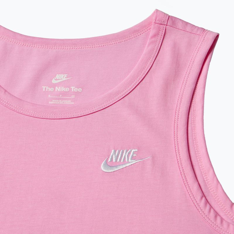 Vyriškas tank topas Nike Sportswear Club TT pink rise 3