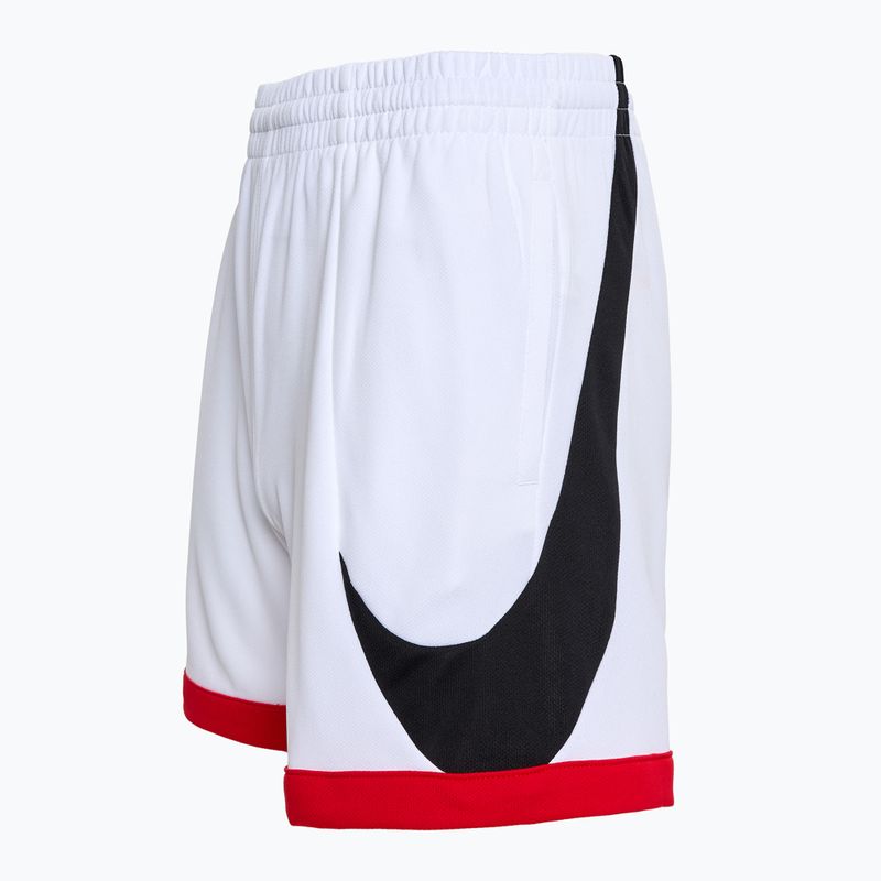 Vaikiški treniruočių šortai Nike Dri-Fit Multi+ white/black/university red 3