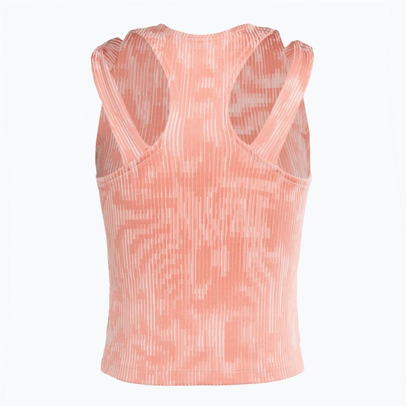 Moteriškas teniso tank topas Nike Court Dri-Fit Slam RG pink quartz/black 2