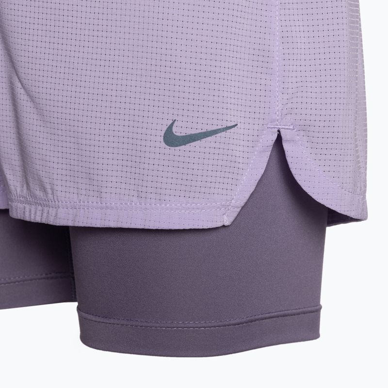 Vaikiški šortai Nike Dri-Fit ADV hydrangeas/daybreak/black 3