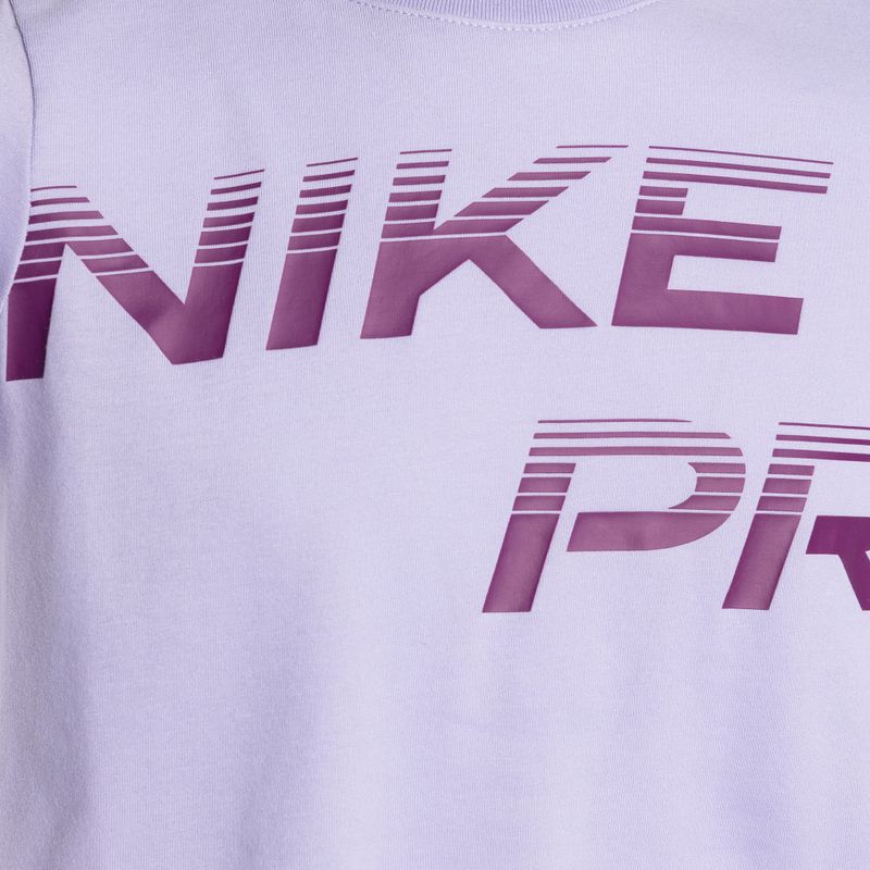 Vaikiški marškinėliai Nike Pro Dri-Fit Cropped hydrangeas 3