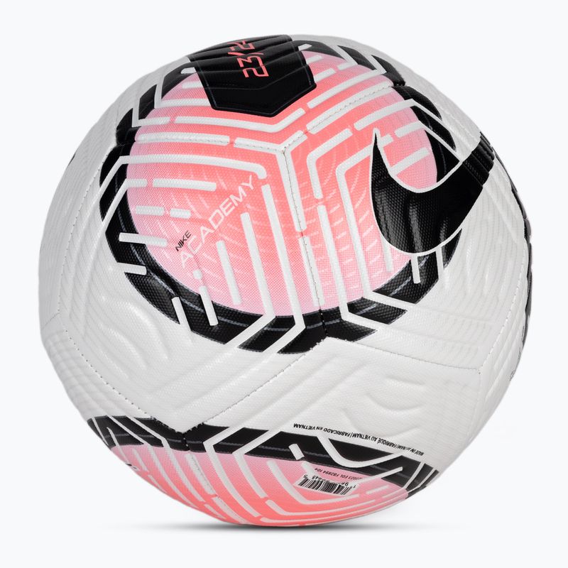 Futbolo kamuolys Nike Academy white/sunset pulse/black dydis 4 2