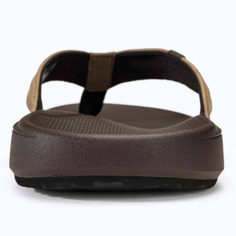 Vyriškos šlepetės per pirštą REEF Cushion Phantom 2.0 brown/tan 6