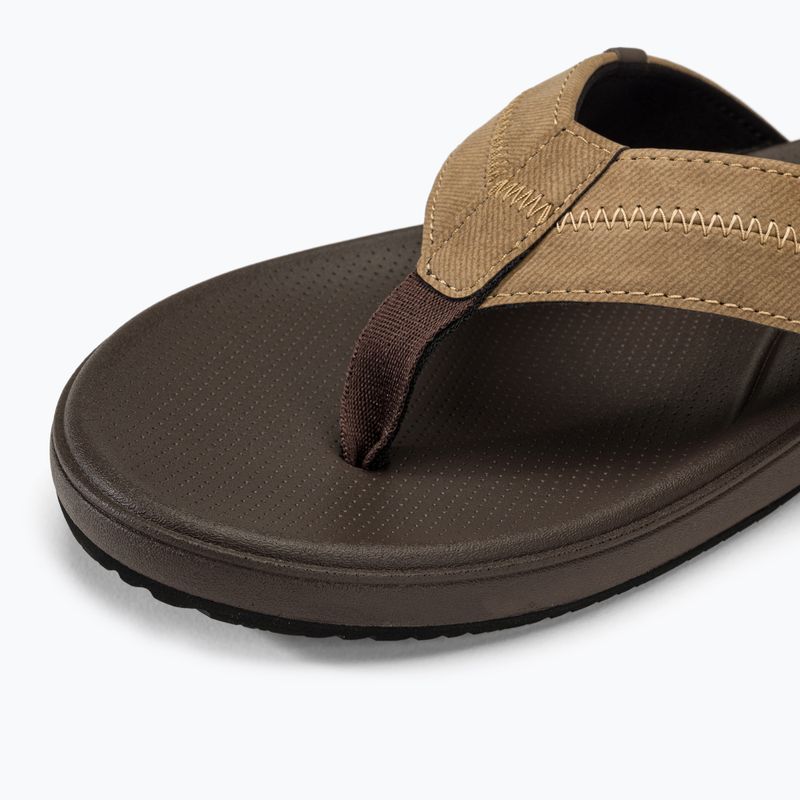 Vyriškos šlepetės per pirštą REEF Cushion Phantom 2.0 brown/tan 7
