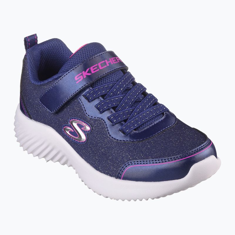 SKECHERS Bounder Girly Groove vaikiški treniruočių bateliai navy 11