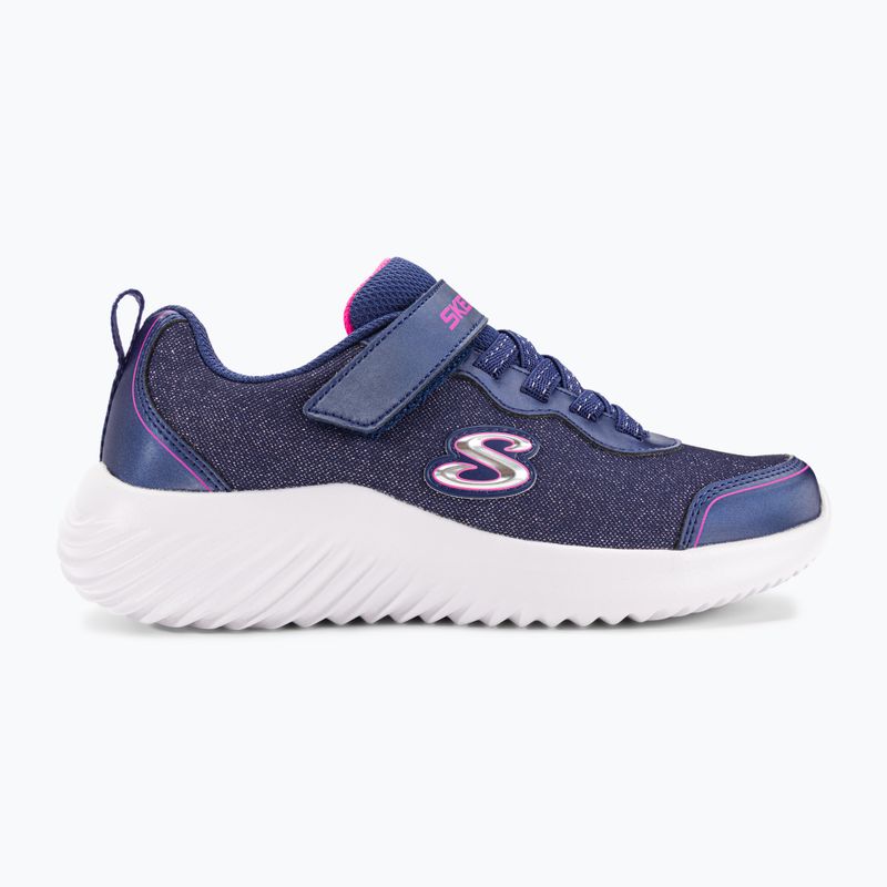 SKECHERS Bounder Girly Groove vaikiški treniruočių bateliai navy 2