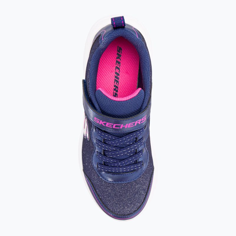 SKECHERS Bounder Girly Groove vaikiški treniruočių bateliai navy 6
