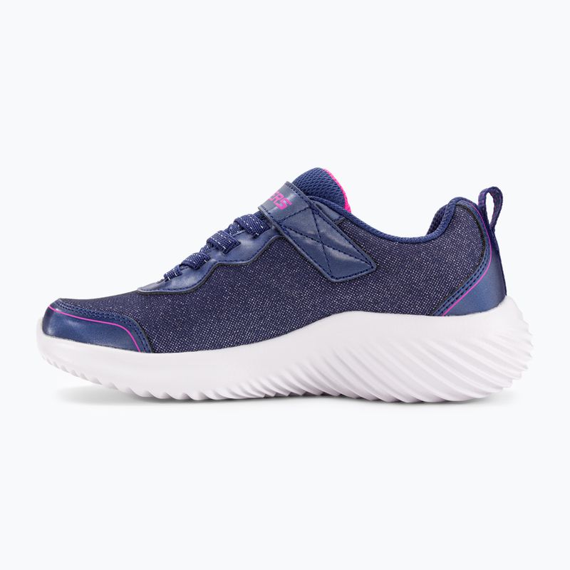 SKECHERS Bounder Girly Groove vaikiški treniruočių bateliai navy 10