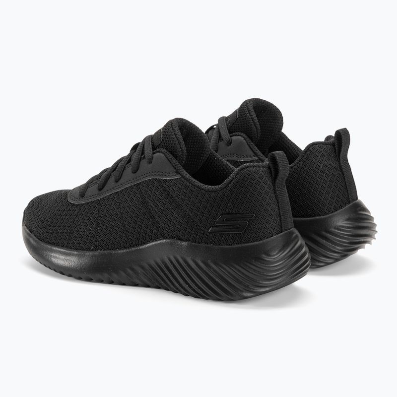 SKECHERS Bounder Karonik vaikiški treniruočių bateliai juodi 3