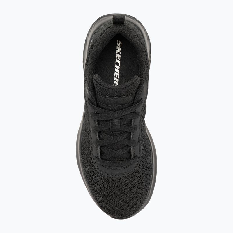 SKECHERS Bounder Karonik vaikiški treniruočių bateliai juodi 6