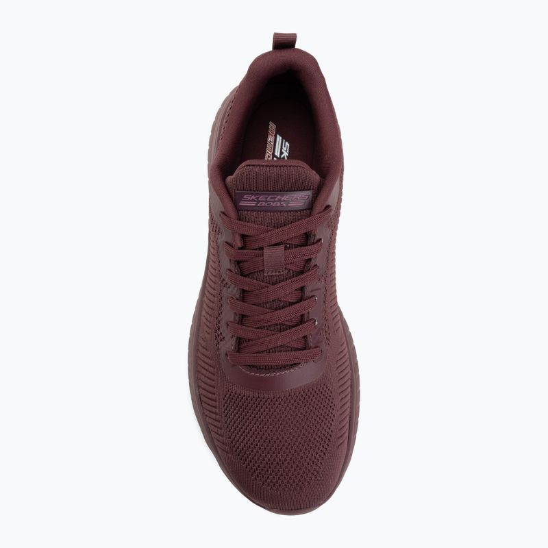 Moteriški batai SKECHERS Bobs Squad Chaos Face Off purple 5