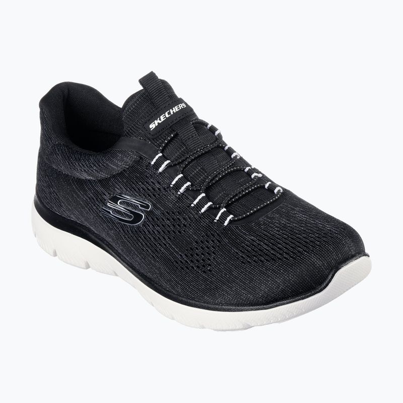 Moteriški batai SKECHERS Summits Fun Flare black/white 8