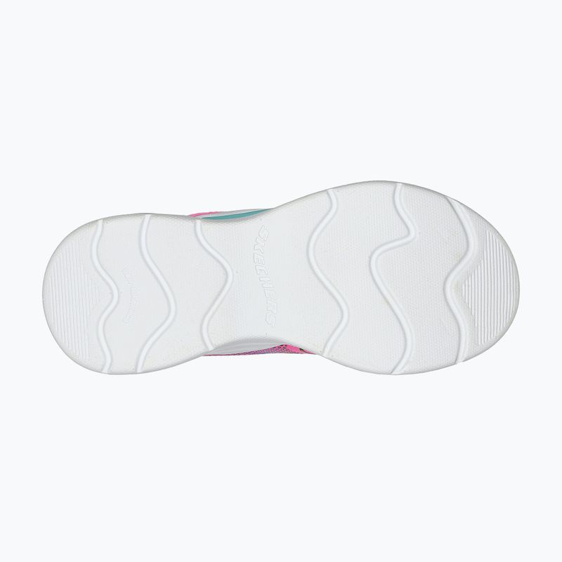 SKECHERS vaikiški batai S-Lights Wavy Beams pink/multi 2