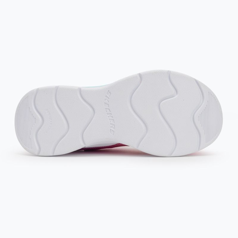 SKECHERS vaikiški batai S-Lights Wavy Beams pink/multi 4