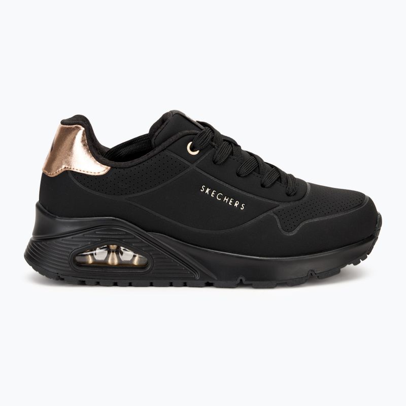Vaikiški batai SKECHERS Uno Gen1 Shimmer Away black 2