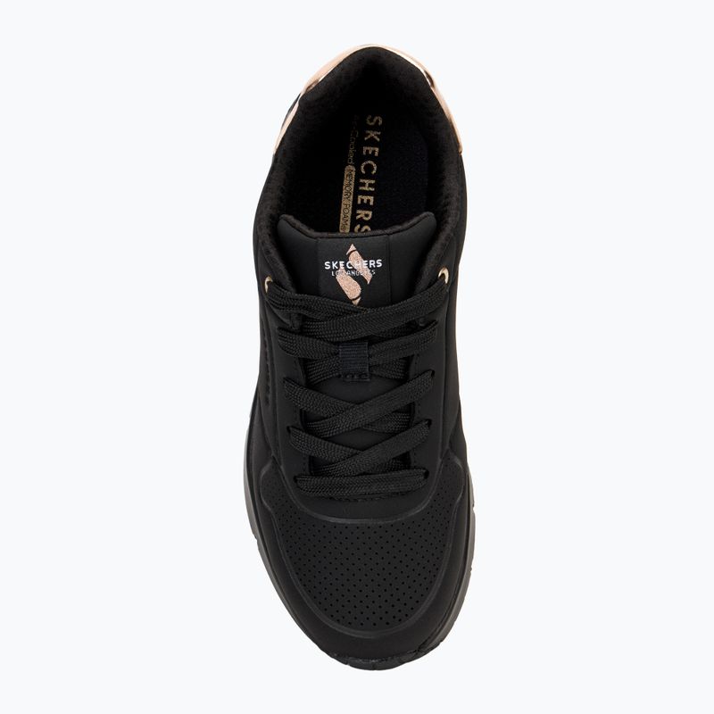 Vaikiški batai SKECHERS Uno Gen1 Shimmer Away black 5