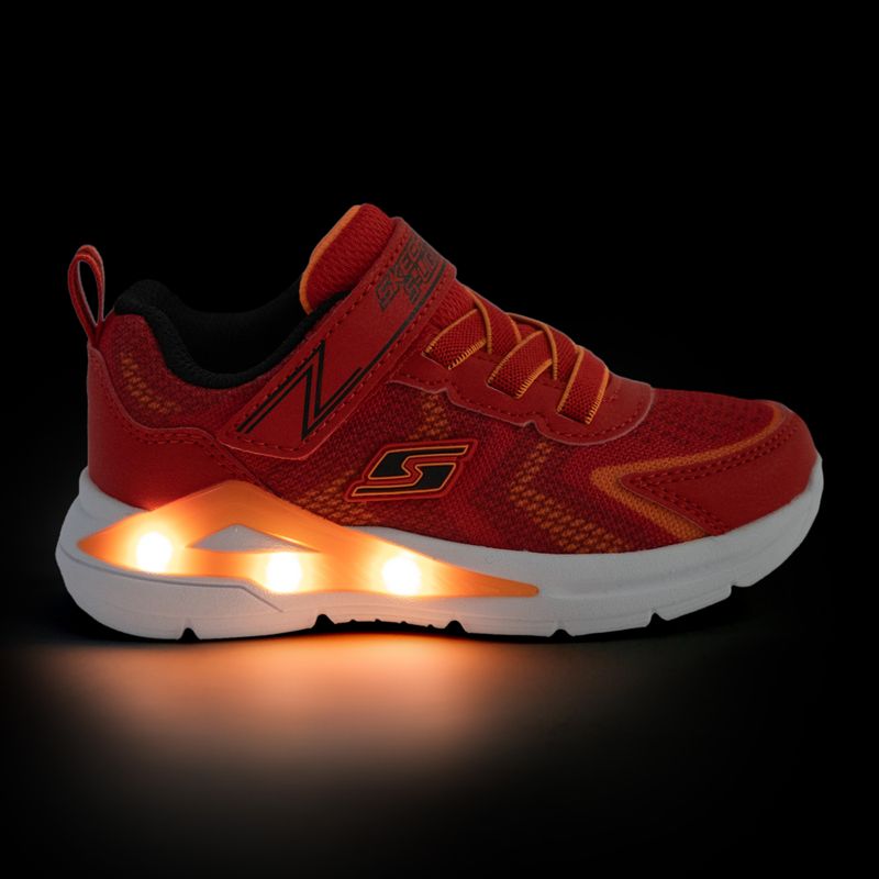 SKECHERS S-Lights vaikiški batai Tri-Namics red/orange 8