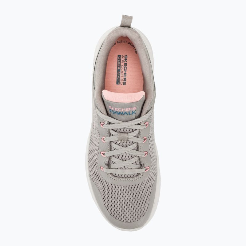 Moteriški batai SKECHERS Go Walk Flex Caley taupe/pink 5
