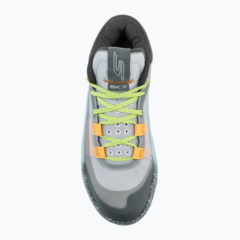 Vyriški krepšinio batai SKECHERS SKX Resagrip gray/yellow 5