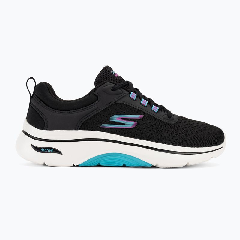 Moteriški batai SKECHERS Go Walk Arch Fit 2.0 Balin black/multi 2