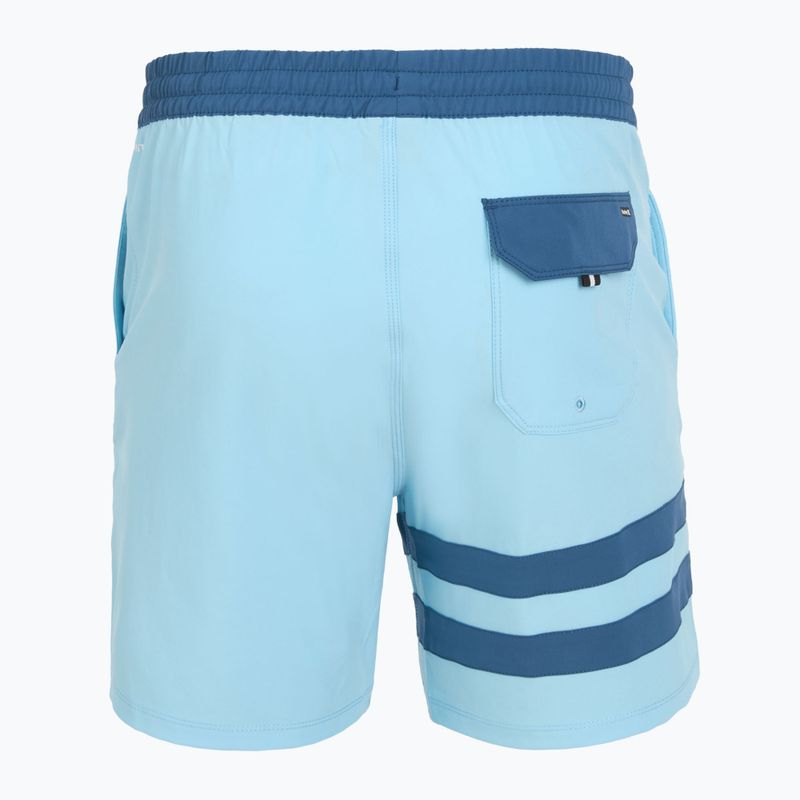 Vyriški maudymosi šortai Hurley Phantom Eco Block Party Volley 17" blue dream 2