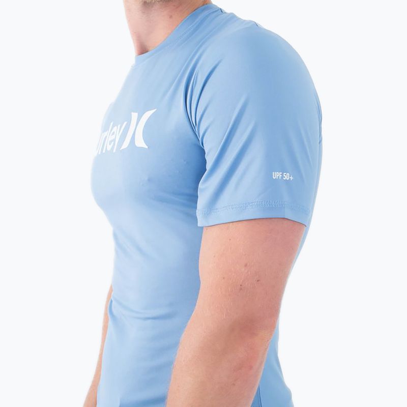 Vyriški marškinėliai Hurley O&O Quickdry Rashguard aquifer 6